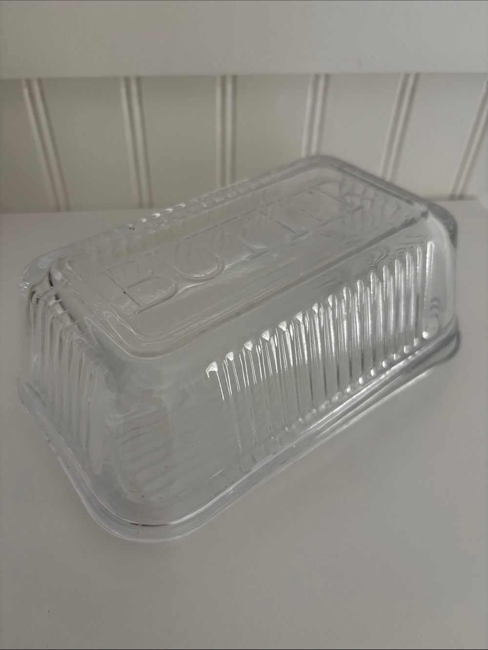 Glass BUTTER Dish